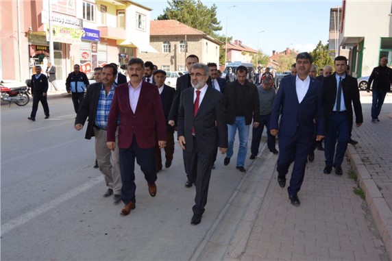 Taner Yıldız’dan Sarıoğlan’a teşekkür ziyareti