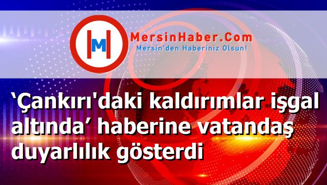 ‘Çankırı'daki kaldırımlar işgal altında’ haberine vatandaş duyarlılık gösterdi