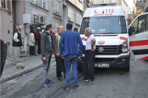 Felçli hasta yangın kurbanı