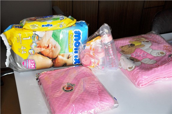 Yeni doğan bebeklerin ihtiyacını belediye karşılıyor