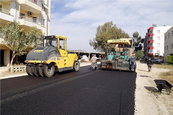 Erdemli Limonlu'da Sıcak Asfalt