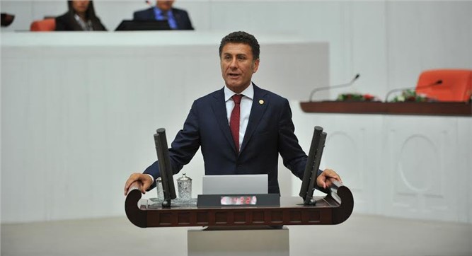 CHP'li Sarıbal'dan Bakan Faruk Çelik'e tarım alanlarını kurtaralım çağrısı