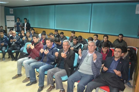 Ülkücü şehitler için mevlit okutuldu
