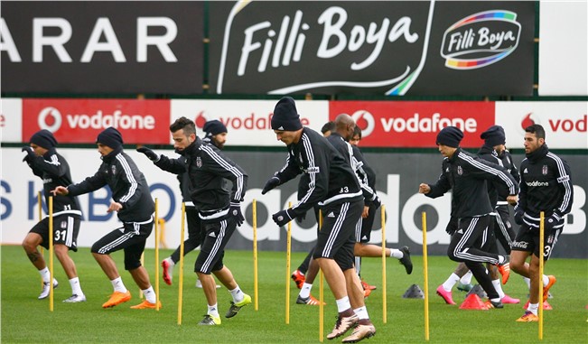Beşiktaş, Kayserispor maçı hazırlıklarını tamamladı