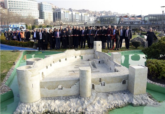 Miniatürk’te Kızkalesi’nin Minyatürünün Açılışı Yapıldı