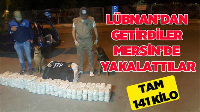 Lübnan'dan Getirilen Esrar Mersin'de Ele Geçirildi  