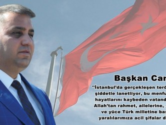 BAŞKAN CAN, “LANETLİYORUZ”