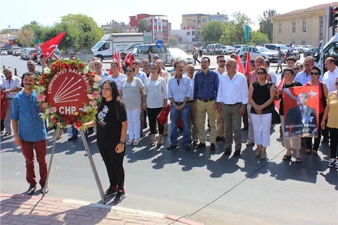 CHP Tarsus'ta 30 Ağustos Zafer Bayramını Kutladı