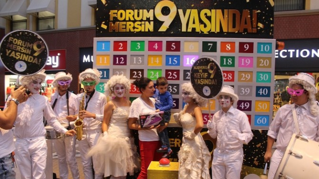 FORUM MERSİN 9 Yaşına Bastı