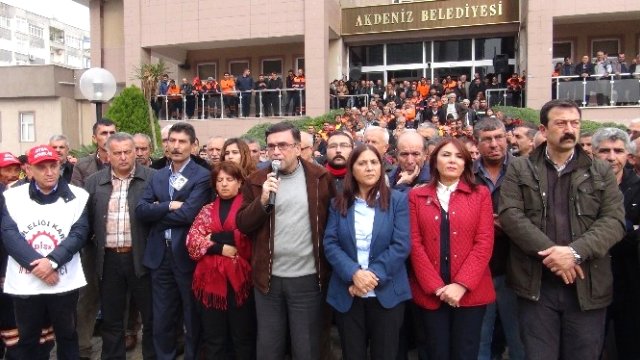 Mersin'de HDP'li Belediyeden Tepki Geldi