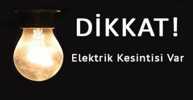 Mersin'de Tekrar Elektrik Kesintisi 