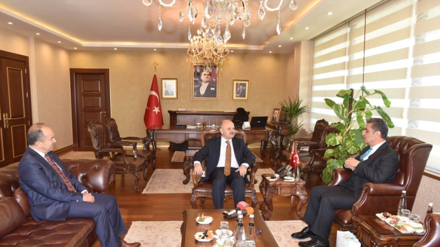 Mersin Valisi'ne Demirtaş ile Göka'dan Ziyaret