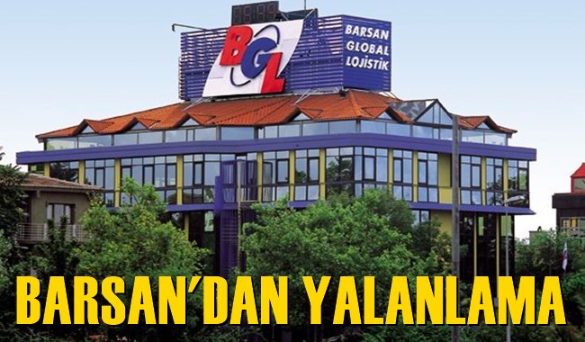 Barsan'dan Açıklama