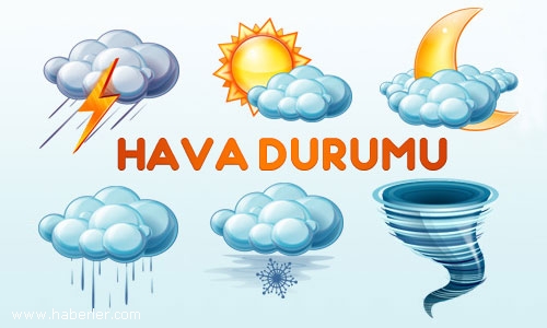 MERSİN İÇİN 5 GÜNLÜK HAVA DURUMU