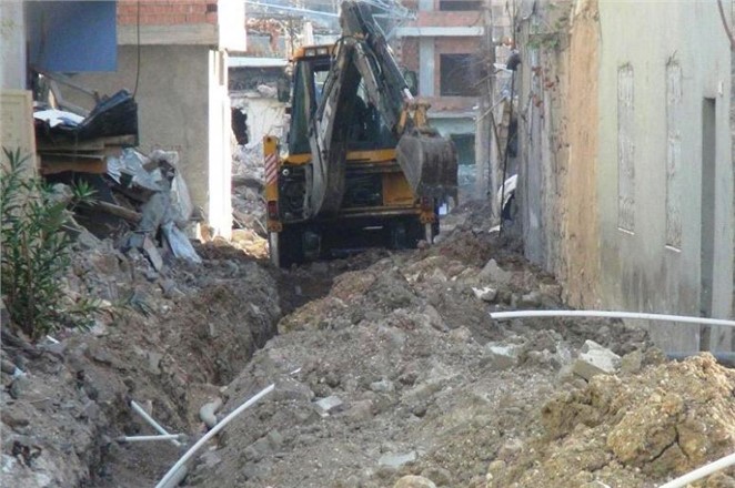 Nusaybin'de Teller Kaldırılınca Çatışma Ortamı Ortaya Çıktı
