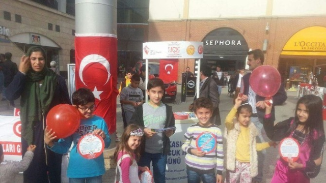 Mersin'de 20 Kasım Çocuk Hakları Günü Kutlandı