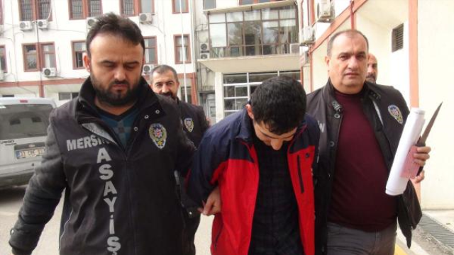 Mersin'de Taksicileri Gasp Eden Zanlı Tutuklandı