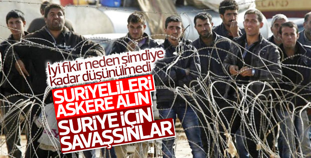 Suriyeliler askere alınsın kampanyasında destek çığ gibi