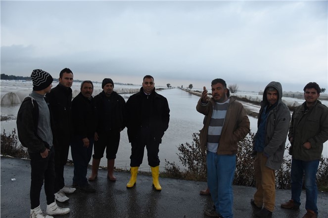 BAŞKAN CAN, SELDEN ZARAR GÖRENLERE GEÇMİŞ OLSUN ZİYARETİNDE BULUNDU