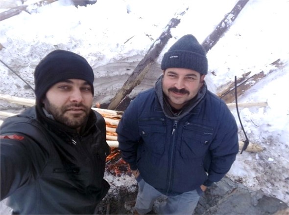 Mersin'de Mahsur Kalınca Ateş Yakarak Kar Yiyerek Hayatta Kaldılar