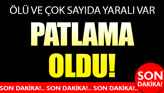Son dakika! Kocaeli'de patlama, ölü ve yaralılar var