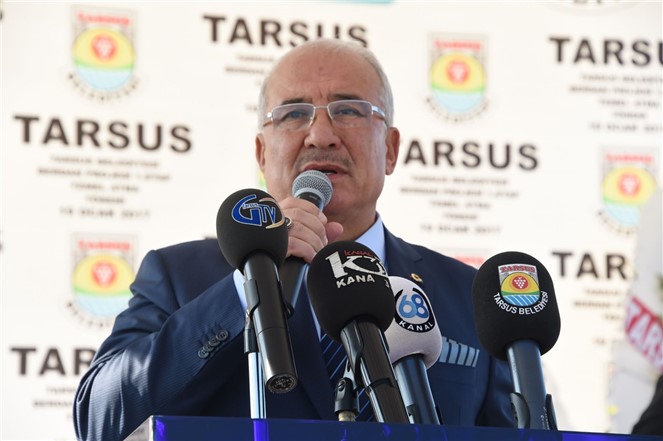BAŞKAN KOCAMAZ, “TARSUS ÖNEMLİ BİR PROJEYE İMZA ATIYOR”