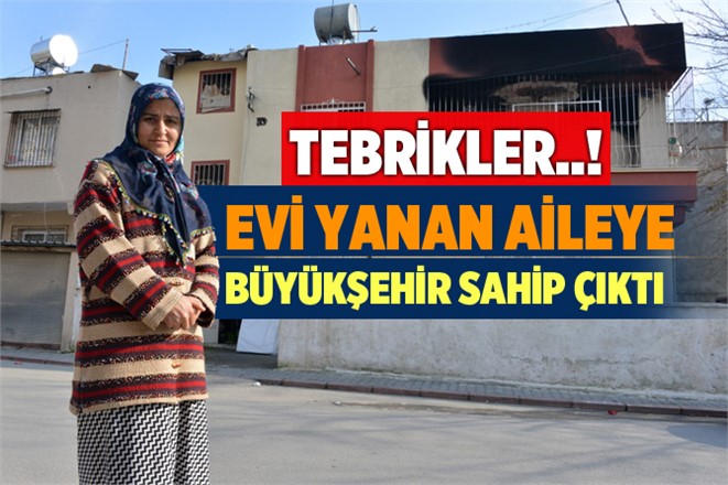 Büyükşehir Belediyesi Yangının Yaralarını Sarıyor