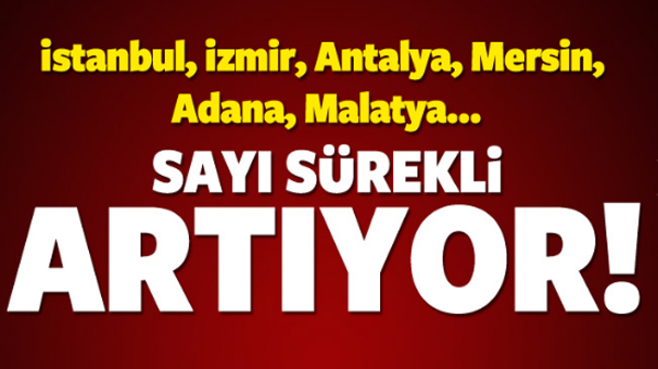 PKK'ya peş peşe operasyonlar! Sayı sürekli artıyor