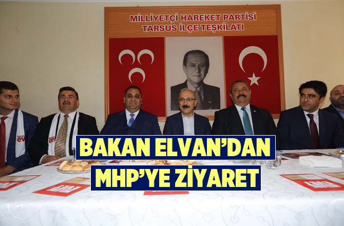 Kalkınma Bakanı Lütfi Elvan, Tarsus'ta
