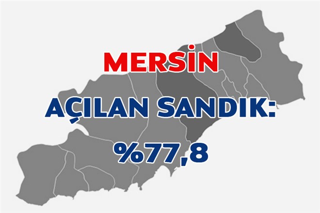 Mersin'de Evet Hayır Oy Oranları! Referandum Sonuçları