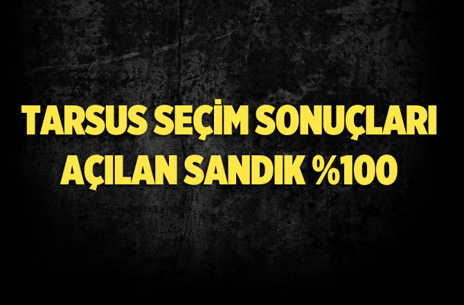 Tarsus Referandum Sonuçları 2017, Evet Hayır Oranları