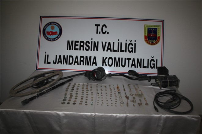 Jandarma Tarsus'ta Tarihi Eser Kaçakçılığına Geçit Vermiyor