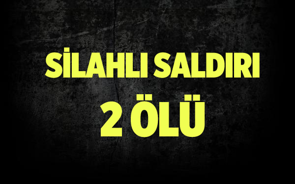 Van'da silahlı saldırı: 2 ölü bir yaralı