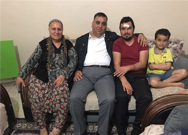 Tarsus Belediye Başkanı Can’dan Gazi Başaran’a Geçmiş Olsun Ziyareti