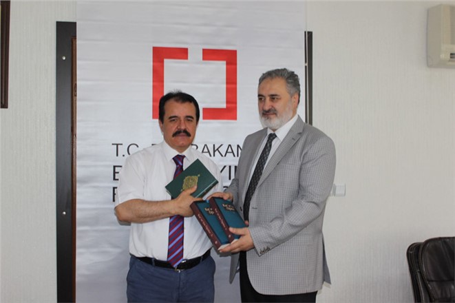 Adana İl Müftüsü Hasan Çınar’dan Mustafa Keleş’e Ziyaret