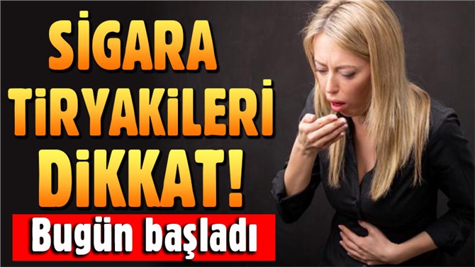 Sigara tiryakilerini ilgilendiren düzenleme yürürlüğe girdi