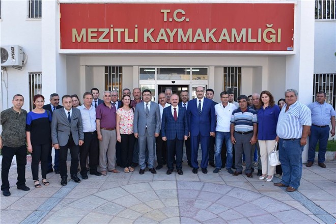 Mersin Valisi Çakacak Veda Ziyaretlerine Başladı