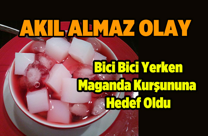 Bici Bici Yerken Magandaların Hedefi Oldu