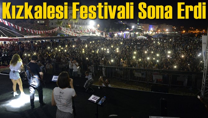 Mersin Kızkalesi festivali çoşkuyla sona erdi