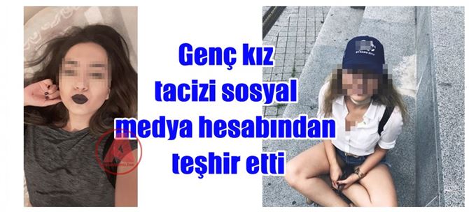 Mağazada elle tacize isyan etti