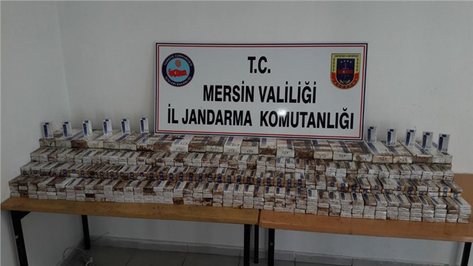 Adana Tarsus Otoyolunda Yanmaktan Kurtarılan TIR'dan Kaçak Sigara Çıktı