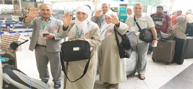 Hacı adaylarının kutsal topraklara gidişleri başladı