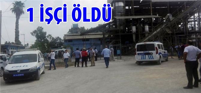 Yağ Fabrikasında Patlama: 1 ölü