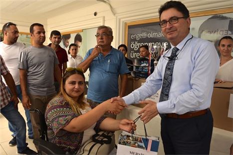 Amatör Engelli Sporcuların Malzemeleri Büyükşehir’den