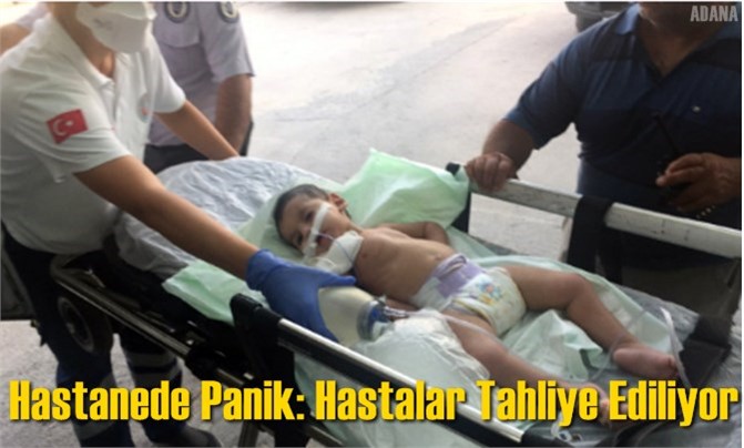 Hastanede Gaz Sızıntısı; Hastalar Tahliye Ediliyor