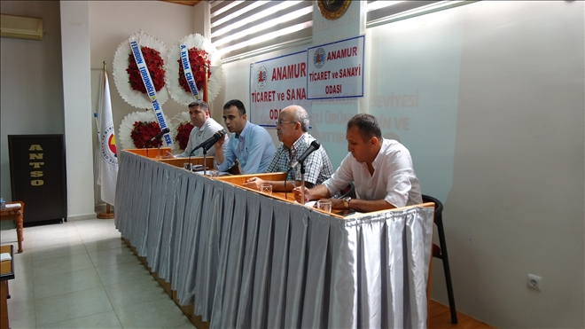 Anamur da KOSGEB Toplantısı Yapıldı