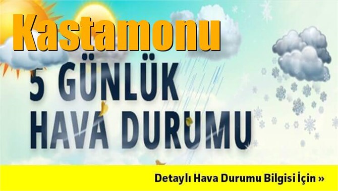 Kastamonu Hava Durumu
