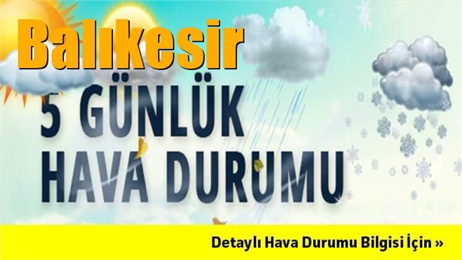Balıkesir Hava Durumu