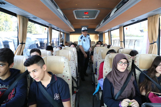 Mersin Büyükşehir’den Okul Servislerine Denetim