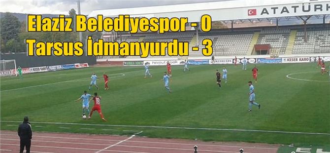 Tarsus İdmanyurdu 4 Haftanın Ardından Elazığ’da Yüzleri Güldürdü: 0-3